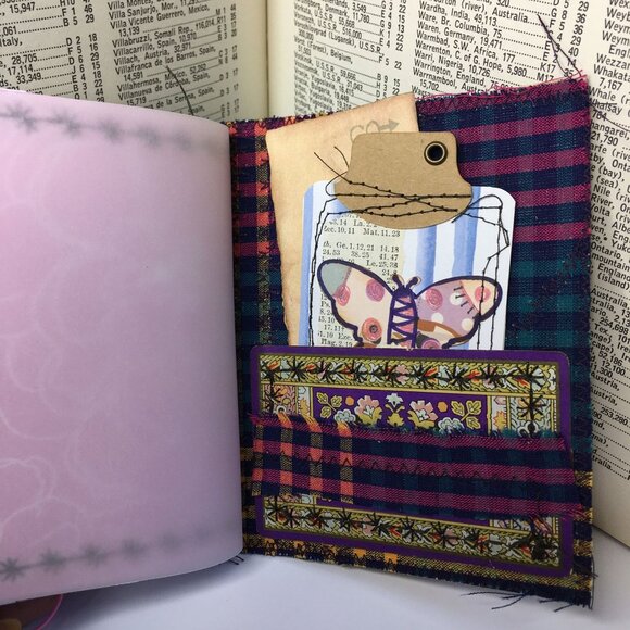 Collage Cover Custom Junk Journal Removable Ephemera Mini Junk Journal u - Picture 6 of 10